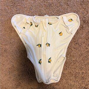 Lemon Print Kids Pajamas Sleep Sack